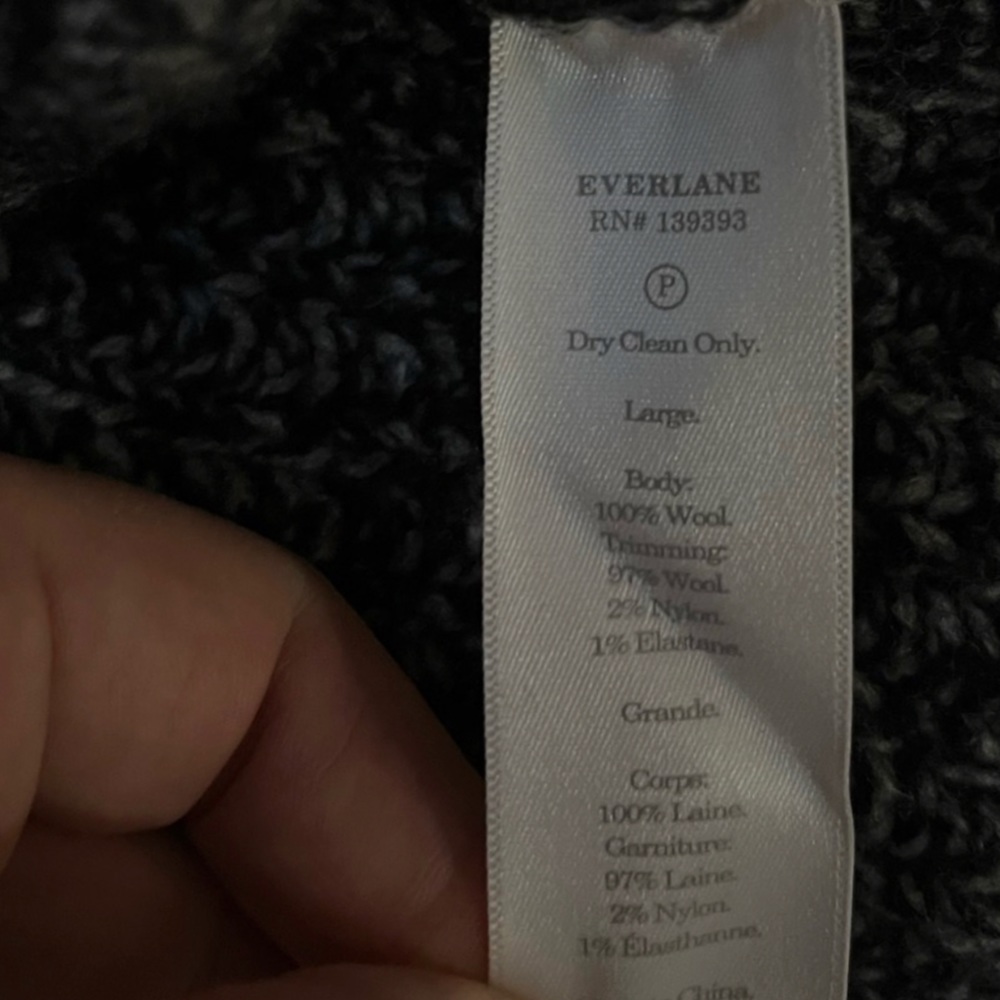 Everlane Boxy wool marbled sweater - Picture 6 of 6